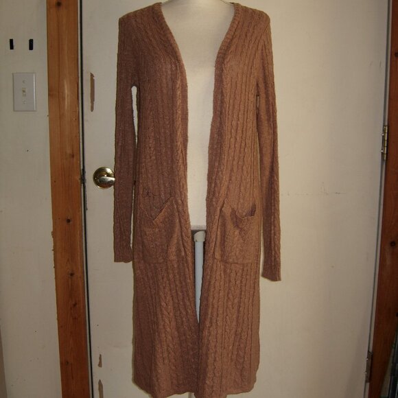 Torrid Tan Open Front Duster Cardigan 00 (M/L) - Picture 1 of 5